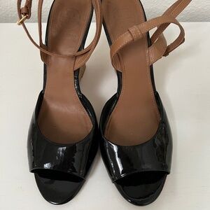 Tory Burch Patent Espadrilles